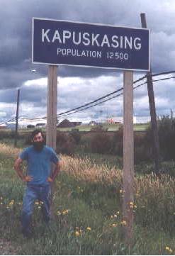 Robert Pottle in Kapuskasing.