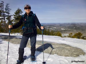 Magoo Atop Bald Mountain in Dedham Maine