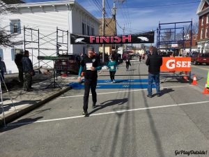 Magoo Crossing the Bridge the Gap Finish Line