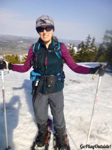 Snowshoeing on Bald Mountain