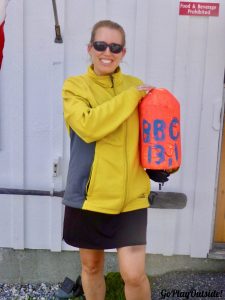 Magoo at the Marshall Point Lighthouse Museum the Day before the Race