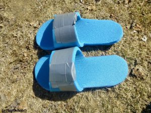 Frosty's Homemade Sleeping Pad Camp Sandals