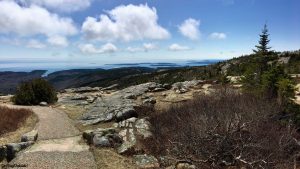 View from Cadillac Mountain, Acadia National Park, Maine