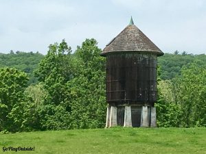 Silo Along the Appalachian Trail in New York