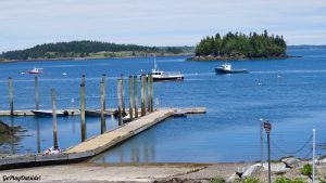 View from the Boat Landing Lubec, Maine