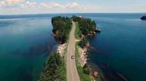 The Road to East Quoddy Lighthouse, Campobello Island, New Brunswick, Canada