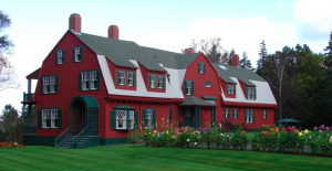 US National Park Service Photo of Franklin Delano Roosevelt's Summer Home on Campobello Island, New Brunswick, Canada