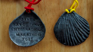 Bay of Fundy International Marathon and Half Marathon Finishers Medal