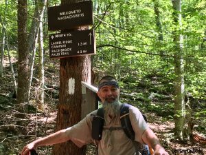 Appalachian Trail Entering Massachusetts