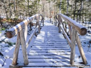 Winter Hike Great Pond Mountain Orland Maine Great Pond Conservation Trust