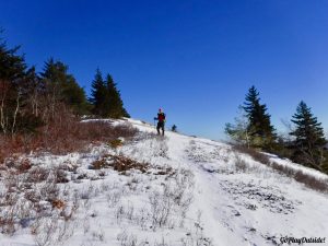 Winter Hike Great Pond Mountain Orland Maine Great Pond Conservation Trust