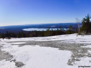 Winter Hike Great Pond Mountain Orland Maine Great Pond Conservation Trust