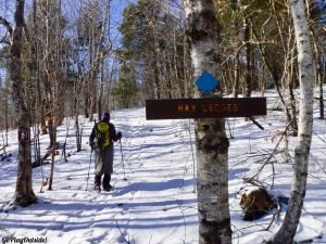 Winter Hike Great Pond Mountain Orland Maine Great Pond Conservation Trust