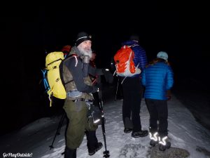 Bangor Outdoor Club Chick Hill Night Hike Clifton Maine