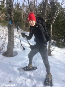 Little Moose Mountain Snowshoeing Greenville Area Moosehead Lake Region