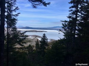 Little Moose Mountain Snowshoeing Greenville Area Moosehead Lake Region