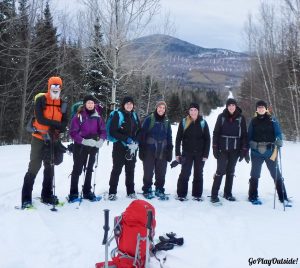 Bangor Outdoor Club Number Four Mountain Frenchtown Maine Snowshoeing