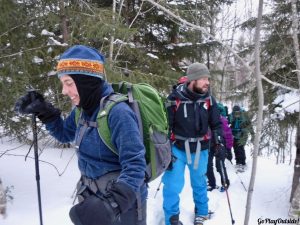 Bangor Outdoor Club Number Four Mountain Frenchtown Maine Snowshoeing