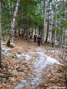 Great Pond Mountain Conservation Trust Orland Maine Microspikes Hiking Winter