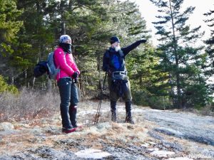 Great Pond Mountain Conservation Trust Orland Maine Microspikes Hiking Winter