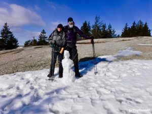 Great Pond Mountain Conservation Trust Orland Maine Microspikes Hiking Winter