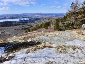 Great Pond Mountain Conservation Trust Orland Maine Microspikes Hiking Winter