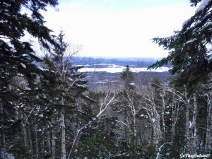 Winter Hike Eagle Rock Moosehead Lake Region Greenville Maine Snowshoe Pinnacle Pursuit