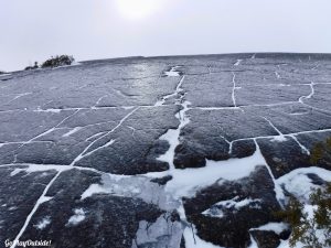 Winter Hike Eagle Rock Moosehead Lake Region Greenville Maine Snowshoe Pinnacle Pursuit