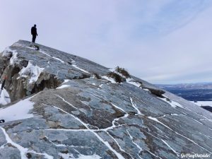 Winter Hike Eagle Rock Moosehead Lake Region Greenville Maine Snowshoe Pinnacle Pursuit