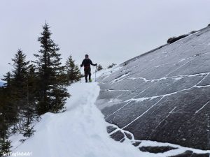 Winter Hike Eagle Rock Moosehead Lake Region Greenville Maine Snowshoe Pinnacle Pursuit