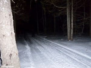 Full Moon Moonlight Backcountry Ski Maine