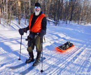 Big Moose Mountain Winter Hike Ski Snowshoe Greenville Moosehead Lake Region