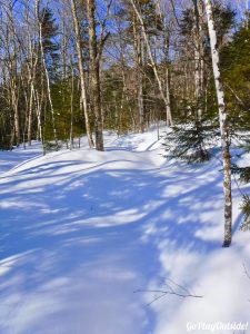 Big Moose Mountain Winter Hike Ski Snowshoe Greenville Moosehead Lake Region