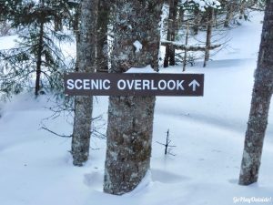 Big Moose Mountain Winter Hike Ski Snowshoe Greenville Moosehead Lake Region