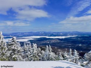 Big Moose Mountain Winter Hike Ski Snowshoe Greenville Moosehead Lake Region