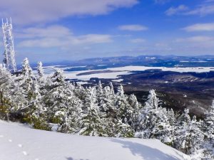 Big Moose Mountain Winter Hike Ski Snowshoe Greenville Moosehead Lake Region