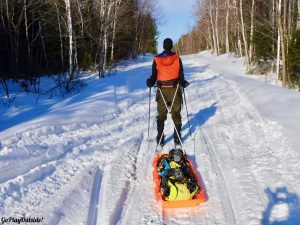 Big Moose Mountain Winter Hike Ski Snowshoe Greenville Moosehead Lake Region