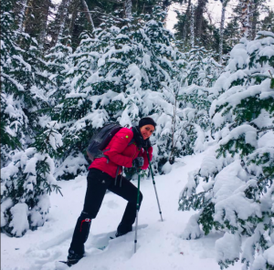 Bangor Outdoor Club Number Four Mountain Frenchtown Maine Snowshoeing