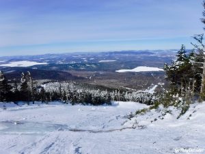 Saddleback Mountain The Horn Rangeley Area Butt Sledding Winter Maine 4000 Footer Appalachian Trail