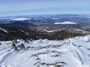 Saddleback Mountain The Horn Rangeley Area Butt Sledding Winter Maine 4000 Footer Appalachian Trail