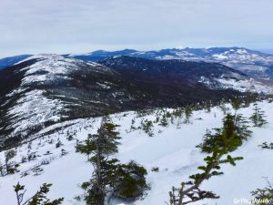 Saddleback Mountain The Horn Rangeley Area Butt Sledding Winter Maine 4000 Footer Appalachian Trail