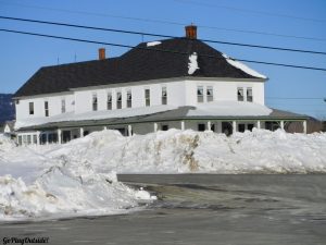 Mount Kineo Rockwood Greenville Moosehead Lake Area Maine Snowshoe Winter Hiking