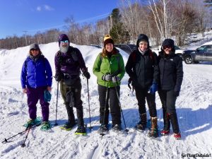 Mount Kineo Rockwood Greenville Moosehead Lake Area Maine Snowshoe Winter Hiking