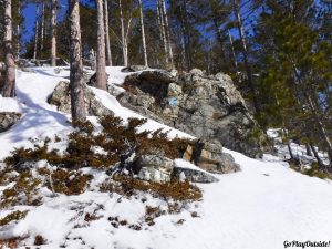 Mount Kineo Rockwood Greenville Moosehead Lake Area Maine Snowshoe Winter Hiking