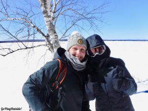 Mount Kineo Rockwood Greenville Moosehead Lake Area Maine Snowshoe Winter Hiking