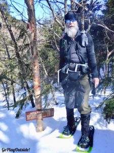 White Cap Mountain Whitecap 100 Mile Wilderness Moosehead Lake Region Greenville Maine Moosehead Pinnacle Pursuit Snowshoeing Winter Hiking 