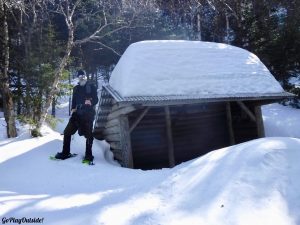 White Cap Mountain Whitecap 100 Mile Wilderness Moosehead Lake Region Greenville Maine Moosehead Pinnacle Pursuit Snowshoeing Winter Hiking 