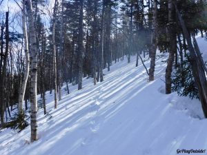 White Cap Mountain Whitecap 100 Mile Wilderness Moosehead Lake Region Greenville Maine Moosehead Pinnacle Pursuit Snowshoeing Winter Hiking 