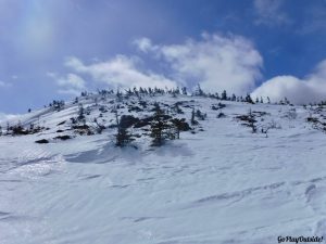 White Cap Mountain Whitecap 100 Mile Wilderness Moosehead Lake Region Greenville Maine Moosehead Pinnacle Pursuit Snowshoeing Winter Hiking 