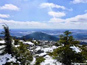 White Cap Mountain Whitecap 100 Mile Wilderness Moosehead Lake Region Greenville Maine Moosehead Pinnacle Pursuit Snowshoeing Winter Hiking 